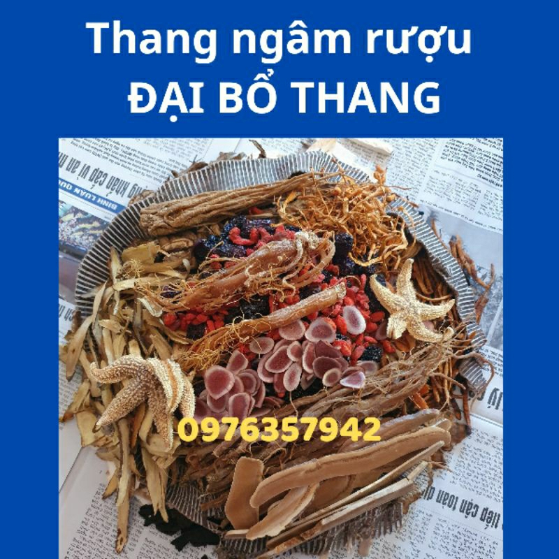 1 thang thuoc ngâm rịu  ĐẠI BỔ loại nhiều vị, cắt theo yêu cầu của khách