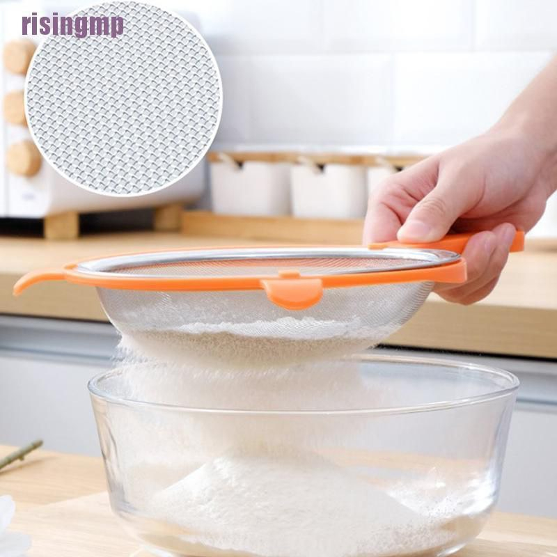 Rây lọc bột, lọc thực phẩm, rây bột 14cm, lọc hạt chanh, tắt cafe viền nhựa size 14cm