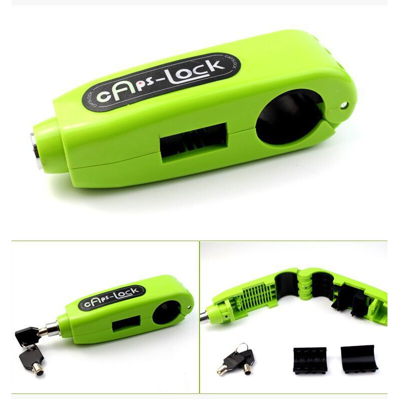 KHOÁ TAY GA, TAY PHANH, TAY GAS, TAY THẮNG GRIP LOCK - CAPS LOCK