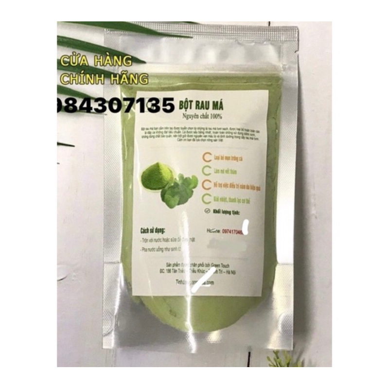 BỘT RAU MÁ 100gr nguyên chất
