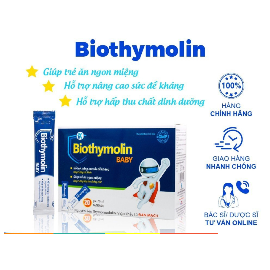 Biothymolin Baby Foxs - Hỗ trợ nâng cao sức đề kháng