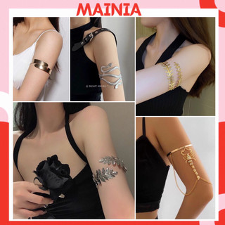 23 Mẫu Vòng Đeo Bắp Tay Kim Loại Có Thể Điều Chỉnh Phong Cách Hàn Quốc Mainia Shop