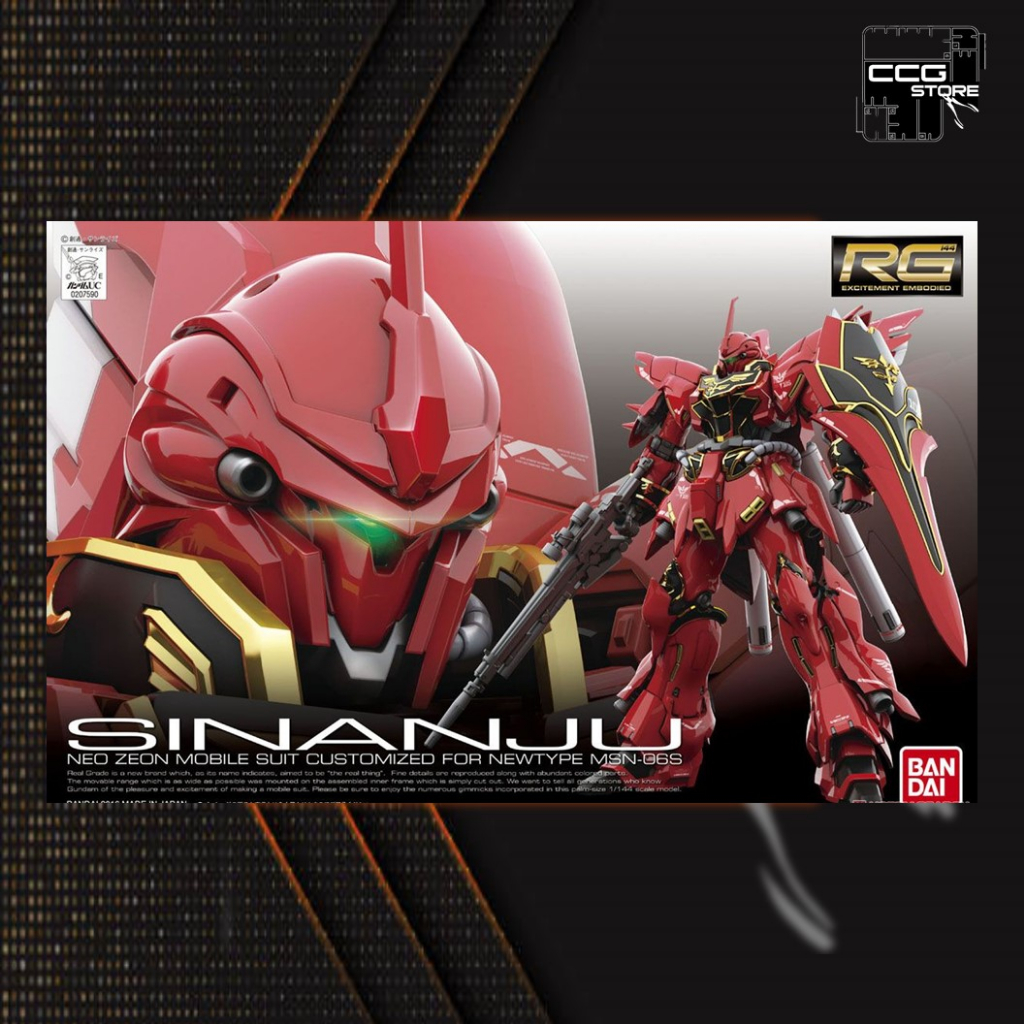 Mô hình lắp ráp Gunpla - BANDAI - RG 1/144 Sinanju