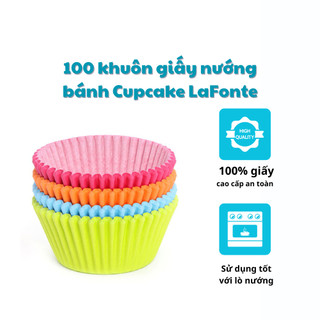 100 khuôn giấy nướng bánh cupcake - la fonte - yy20410