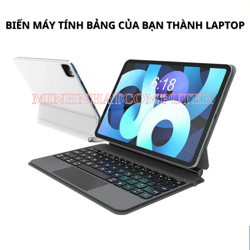 Bàn phím bluetooth có touchpad cho máy tính bảng, điện thoại, tv