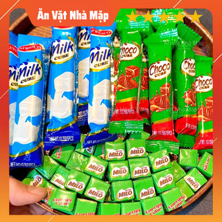Kẹo milo thanh choco cube/ kẹo sữa milk cube/ milo cube