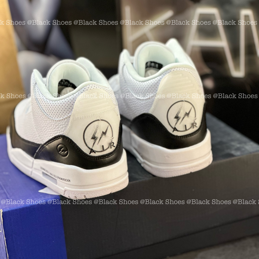 Giày Thể Thao JD 3 Fragment Retro SP 'White' DA3595-1000 Giày Bóng Rỗ