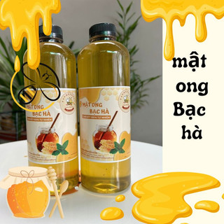 Mật ong bạc hà chuẩn 1 lít