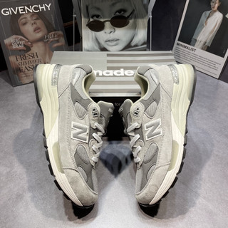 Giày thể thao nam nữ nb 992, giày nb 992 xám cao cấp