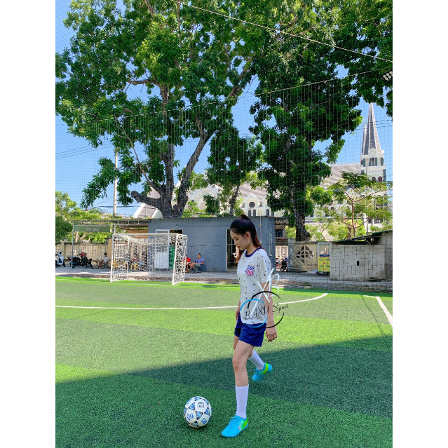 Bộ quần áo bóng đá tuyển Mỹ trắng bản chính thức WC 2023 THUN MÈ CAO CẤP CÓ REVIEW