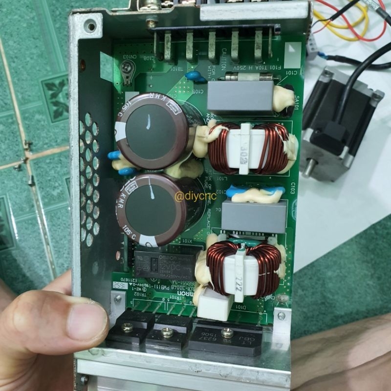 Nguồn Omron 24V - 14A S8JX G30024CD