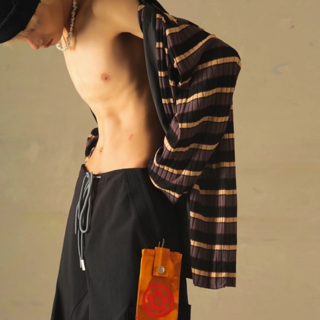 CARDIGAN PHỐI SƠ MI - HALF-BREED 67%