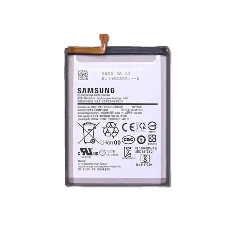 Thay pin Samsung M51 M515F EB-BM415ABY