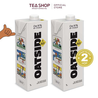 [2 HỘP] Sữa yến mạch OATSIDE Barista Blend (2 x 1L)