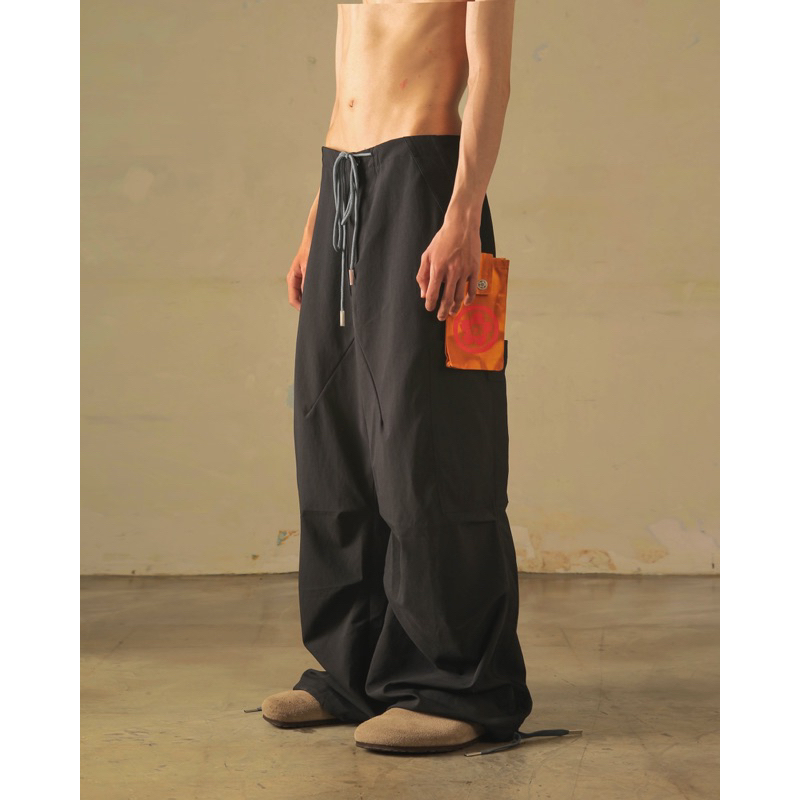 QUẦN CARGO PARACHUTE VẢI KAKI - VINTAGE PANTS 67%