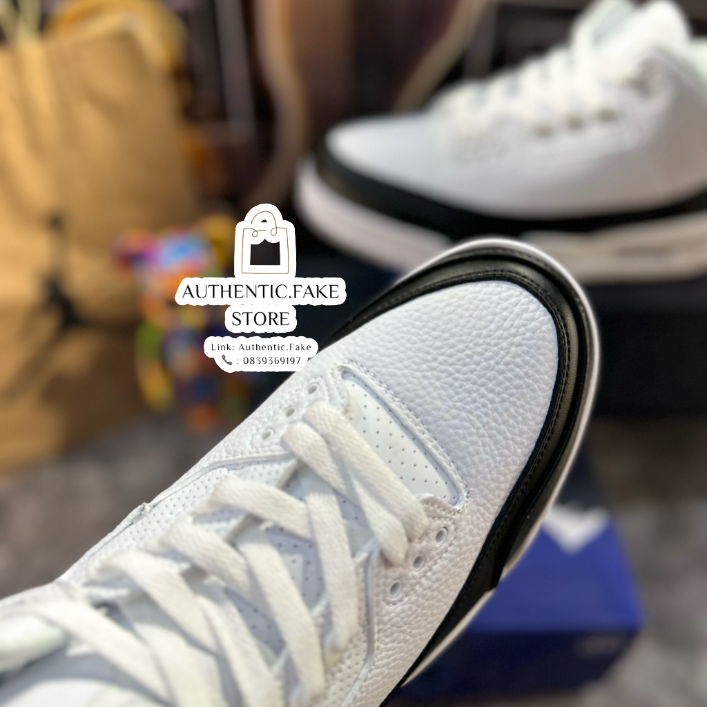 Giày Thể Thao JD 3 Fragment Retro SP 'White' DA3595-1000 Giày Bóng Rỗ