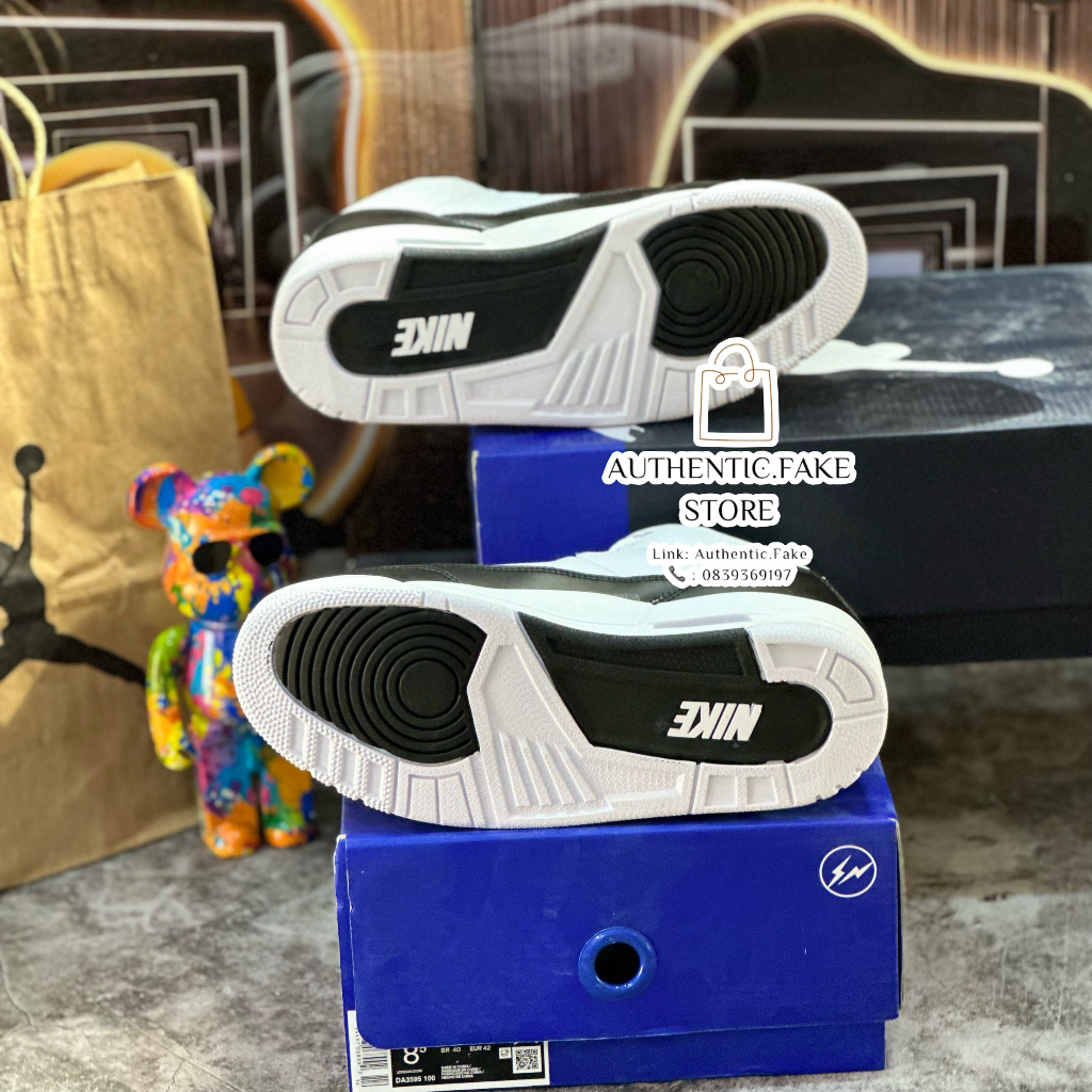 Giày Thể Thao JD 3 Fragment Retro SP 'White' DA3595-1000 Giày Bóng Rỗ