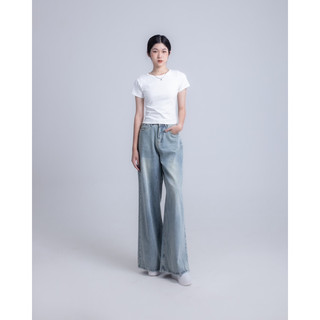 Áo thun tay ngắn dáng basic Baby Tee TOP