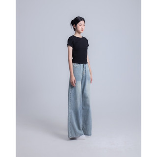 Áo thun tay ngắn dáng basic Baby Tee TOP