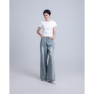 Áo thun tay ngắn dáng basic Baby Tee TOP
