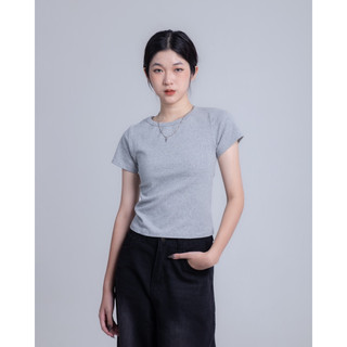 Áo thun tay ngắn dáng basic Baby Tee TOP