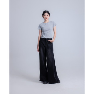 Áo thun tay ngắn dáng basic Baby Tee TOP