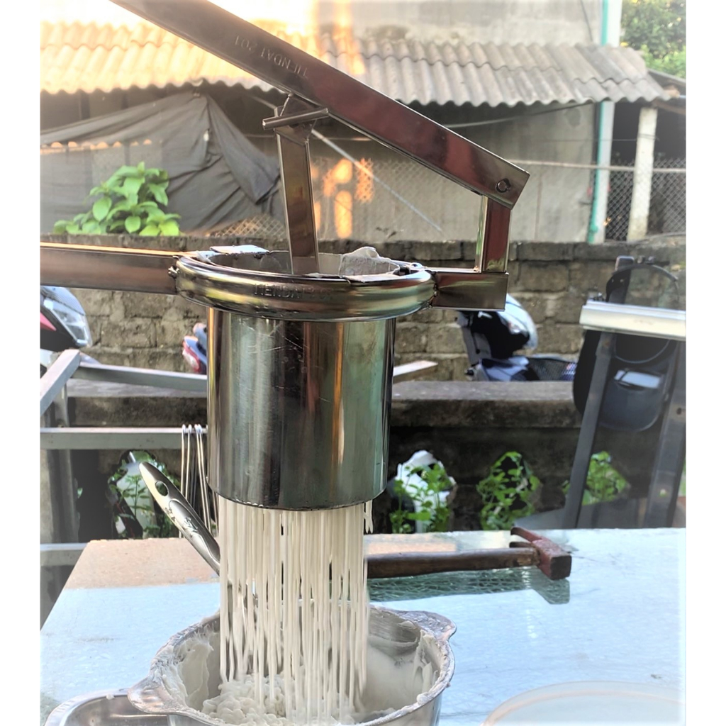 Khuôn làm bún tươi inox chống gỉ, khuôn ép bún tự làm tiện ích
