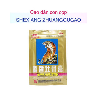 1 gói miếng dán con cọp 5 chữ, 7 chữ giảm đau nhức hiệu quả
