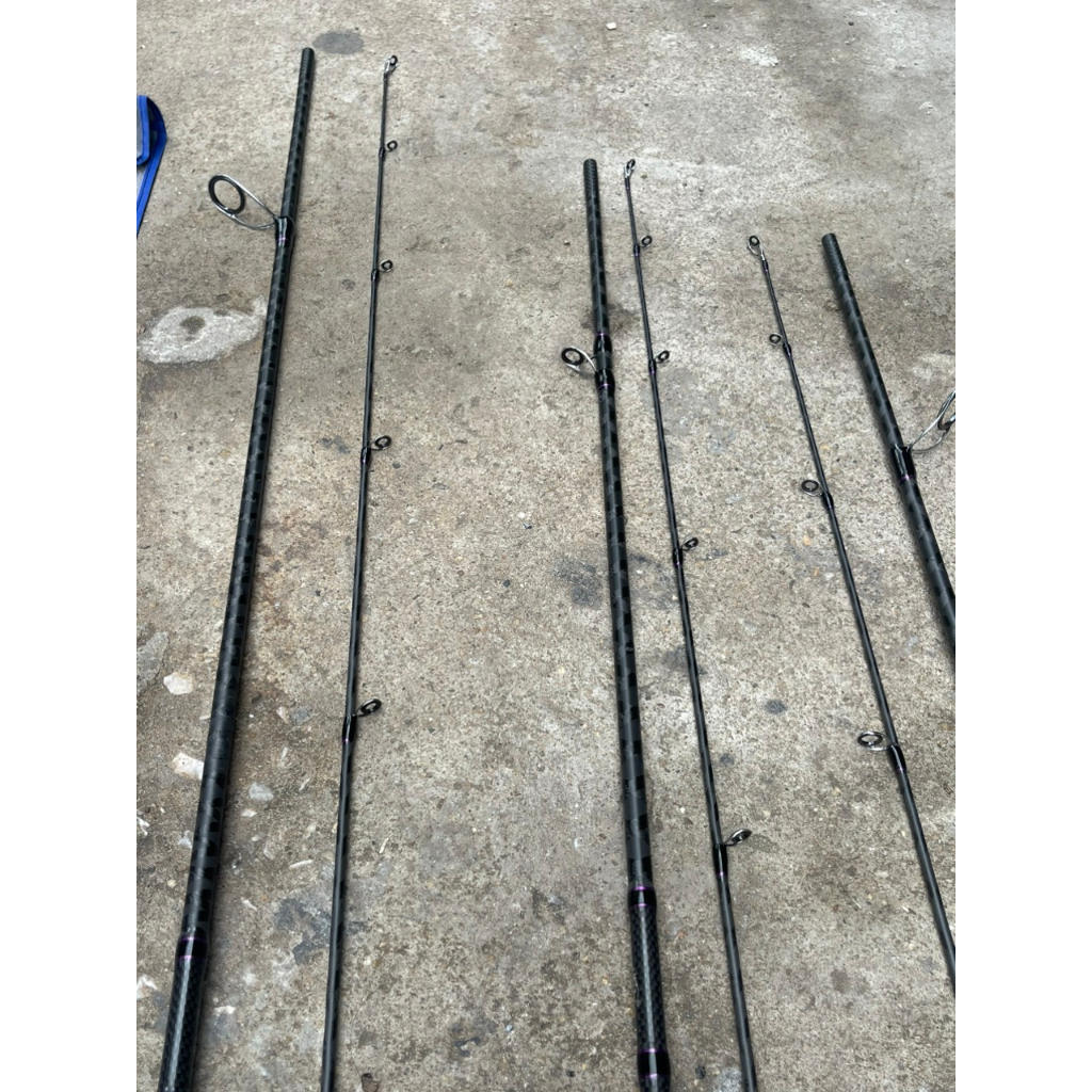Cần câu lure cao câp JiCHU carbon xoắn chuôi đúc CM45
