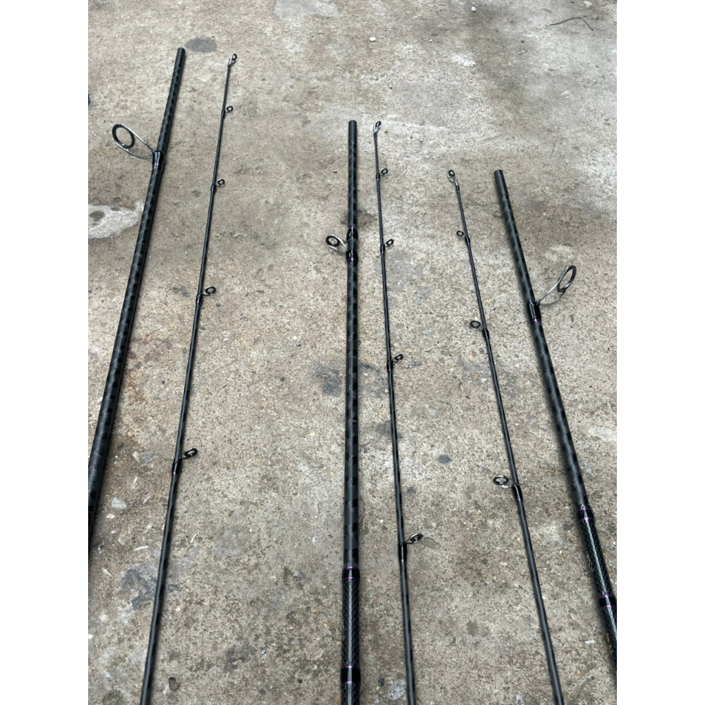 Cần câu lure cao câp JiCHU carbon xoắn chuôi đúc CM45
