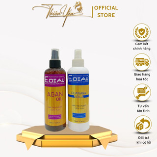 Xịt dưỡng tóc chống nhiệt eoiau guanara voila - giảm xơ rối chẻ ngọn eoiau argan oil 250ml