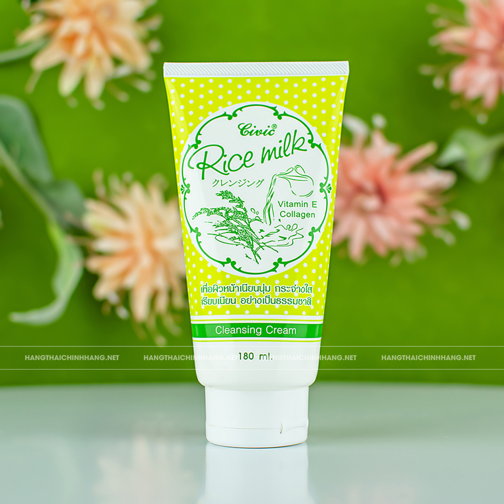 Sửa rữa mặt gạo Thái Lan 180ml.