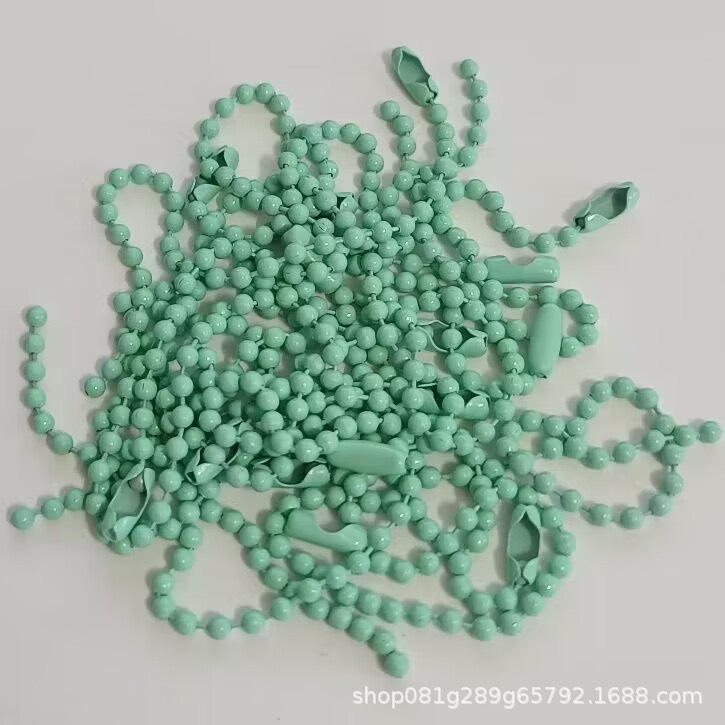 Set 10 dây bi làm móc chìa khoá màu pastel