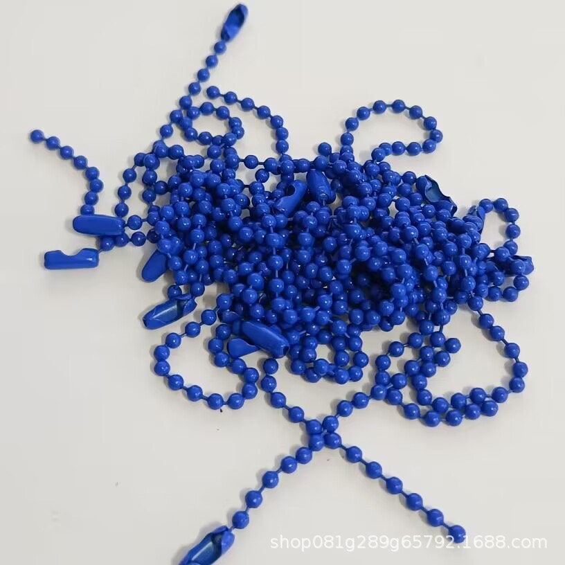 Set 10 dây bi làm móc chìa khoá màu pastel