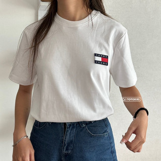 Áo thun TommyJean Patch Logo Chính Hãng