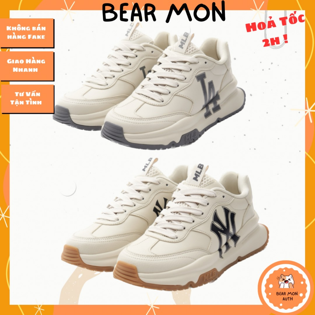 Giày Thể Thao MLB Chunky Runner Basic New York Yankees LA Dodgers 3Ashcrb3N