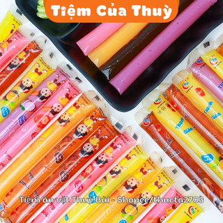  24 Cái Thạch Giòn Trái Cây Thạch Rau Câu Hoa Quả Giòn Ngon đồ ăn vặt đồ 1k Bà Tuyết Diamond 