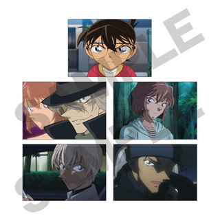 Postcard Conan Gin Sherry Amuro Akai