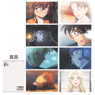 Postcard Conan Haibara Sherry Vermouth Gin Akai Amuro giới hạn tại Conan Plaza