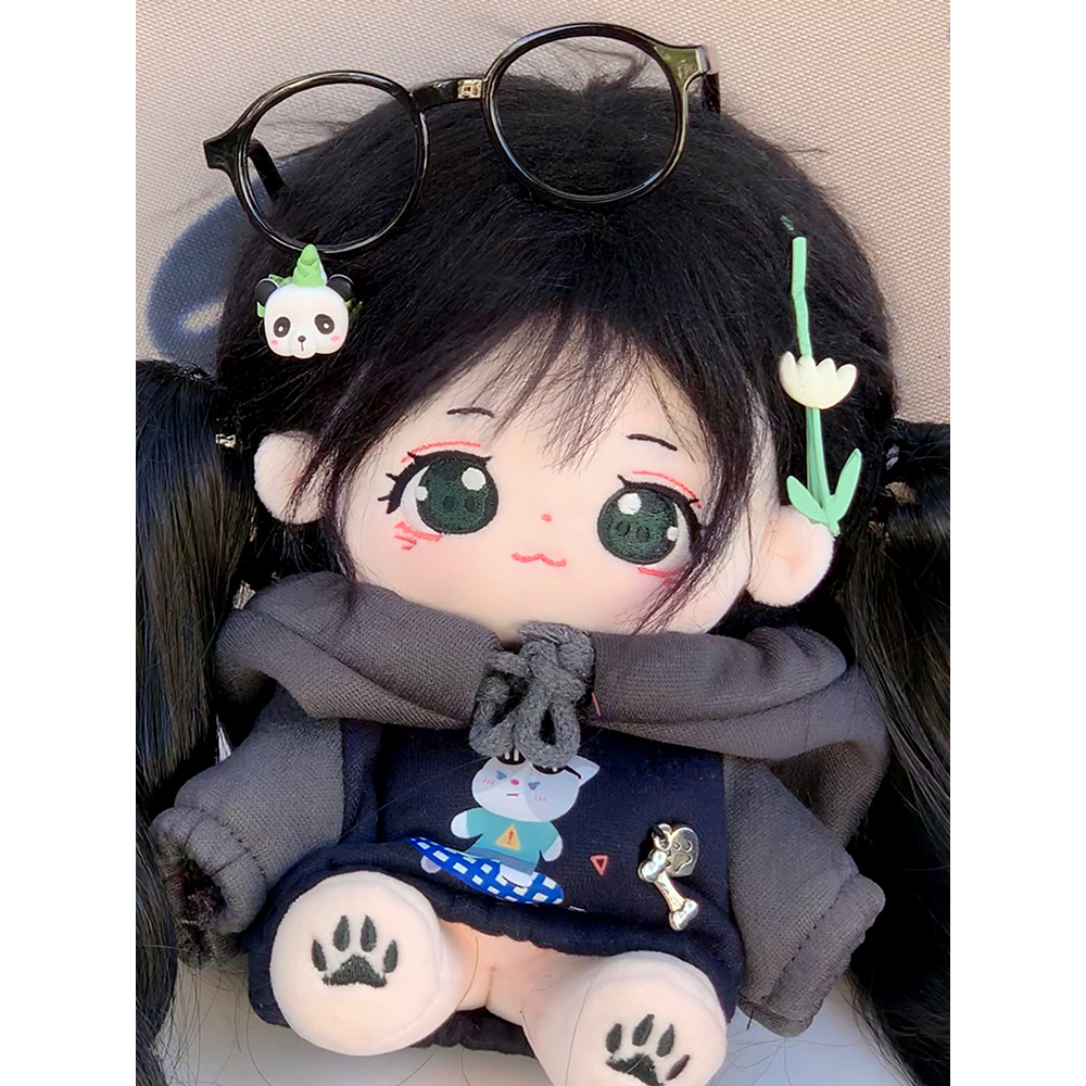 Búp bê tóc tơ thuộc tính Panda Trúc Hoán Sư tỉ và Sanh Sanh Sư muội 20cm