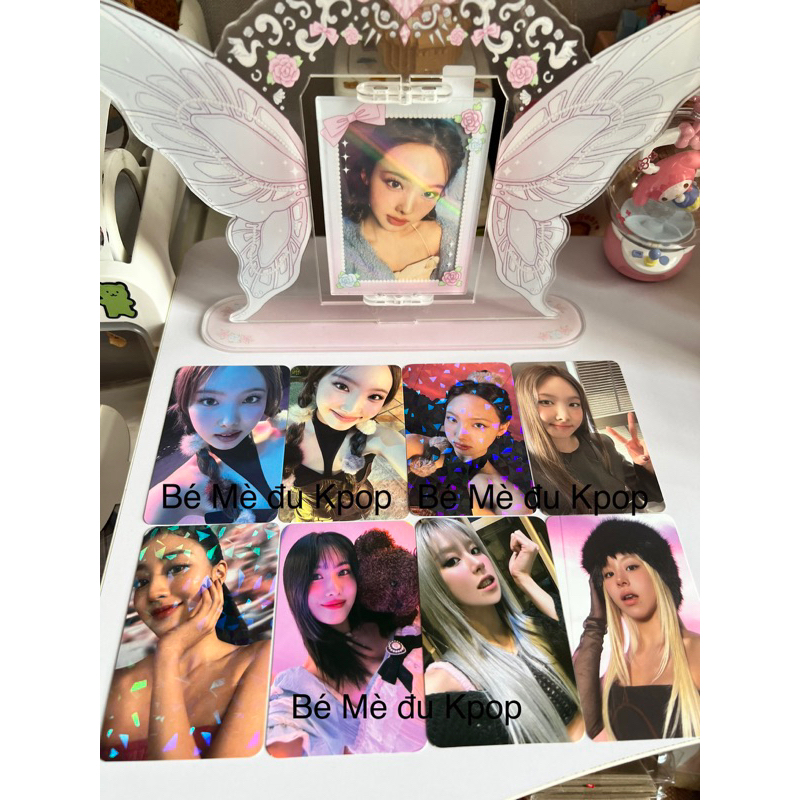 Thẻ hình ảnh card bo góc chính hãng Ready To Be Twice Nayeon Jihyo Tzu Dahyun