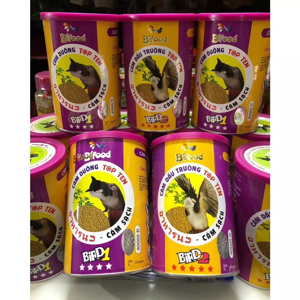 Cám chim chào mào Bifood thức ăn chào mào đỉnh, cám dưỡng, cám đấu giúp chim hót hay, khỏe mạnh dẻo dai hủ 500gr