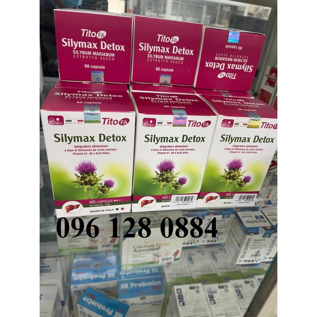 Viên Uống Bổ Gan Titofa Silymax Detox - Giải Độc Gan
