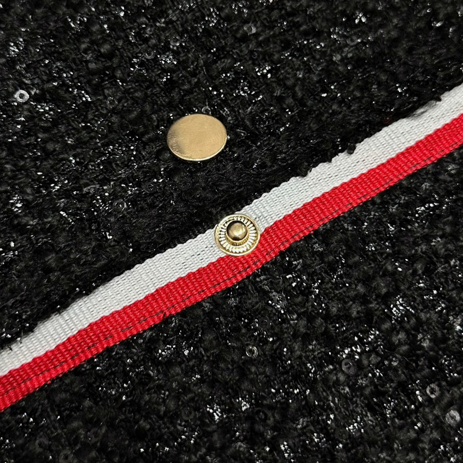 Áo Khoác Thome Bản kim tuyến Cúc đồng cao cấp NeWW 2023