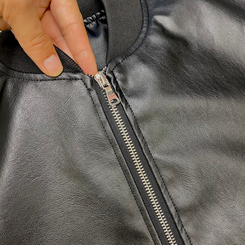 Áo Khoác Da trơn Hàng QC cao cấp 6 tháng Bao lỗi 1 đổi 1