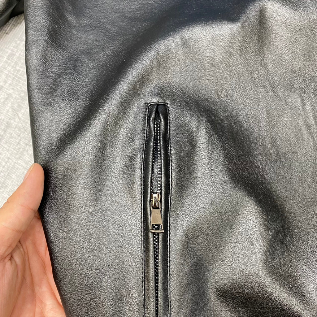 Áo Khoác Da trơn Hàng QC cao cấp 6 tháng Bao lỗi 1 đổi 1