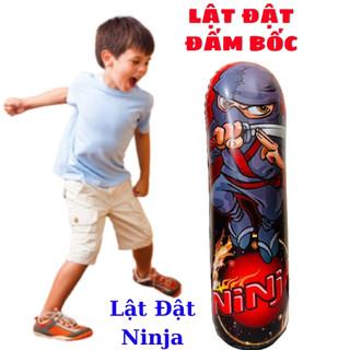Lật đật bơm hơi - boxing lật đật đấm bốc ninja, siêu bền đẹp