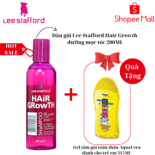 Dầu gội kích thích mọc tóc Lee stafford hairgrowth 200ml