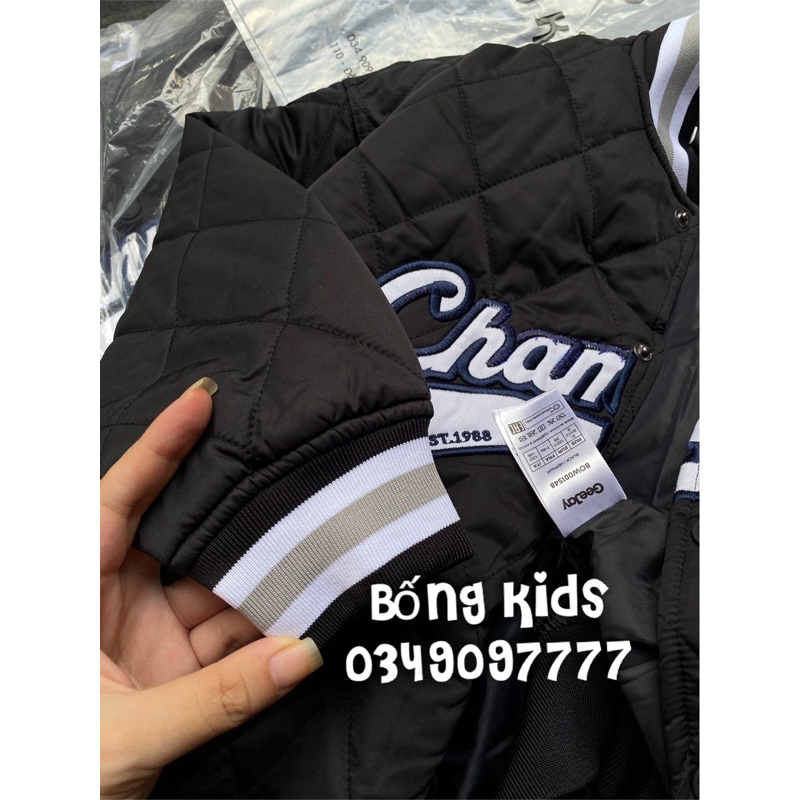 Áo Bomber Bé Trai Trần Trám GÊ