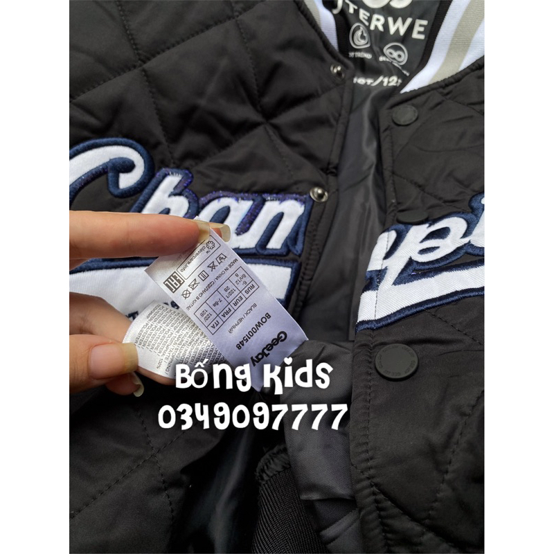 Áo Bomber Bé Trai Trần Trám GÊ